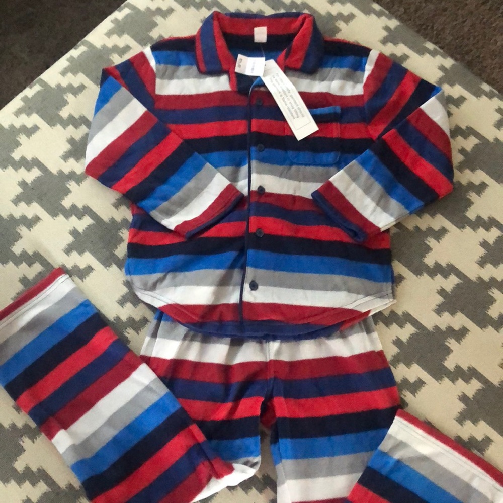 GAP Fleece Pajamas Size 8